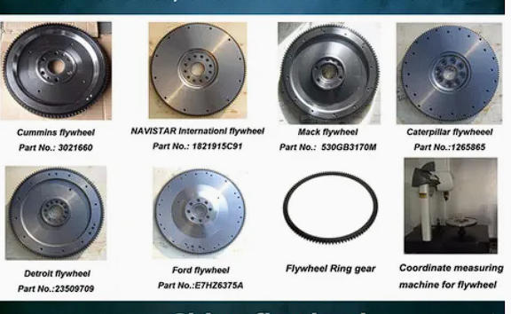  Flywheels for Automotive, Truck, Bus and Racing Cars