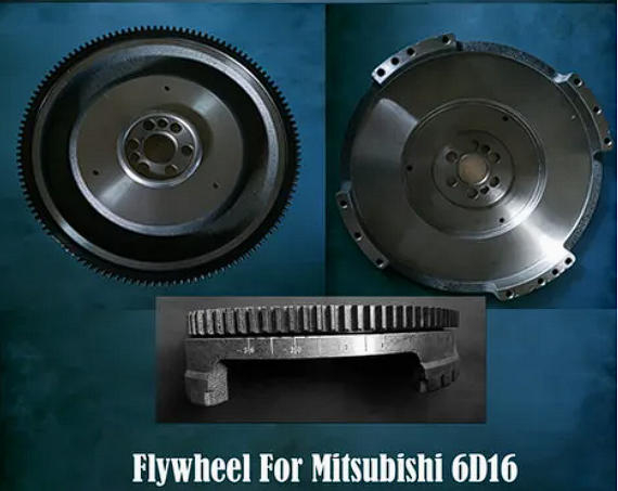  Rokey Factory Engine Parts Flywheel for Mitsubishi 6D16