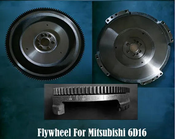  Rokey Factory Engine Parts Flywheel for Mitsubishi 6D16