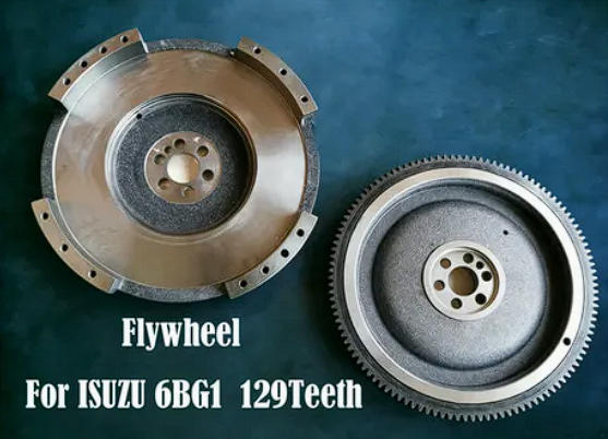  Rokey Factory Engine Parts Flywheel 129 Teeth for Isuzu 6bg1