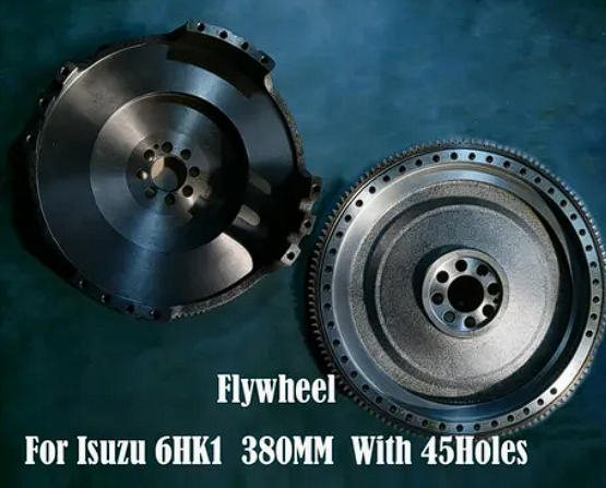 Rokey Factory Engine Parts Flywheel 380mm 45 Holes for Isuzu 6HK1