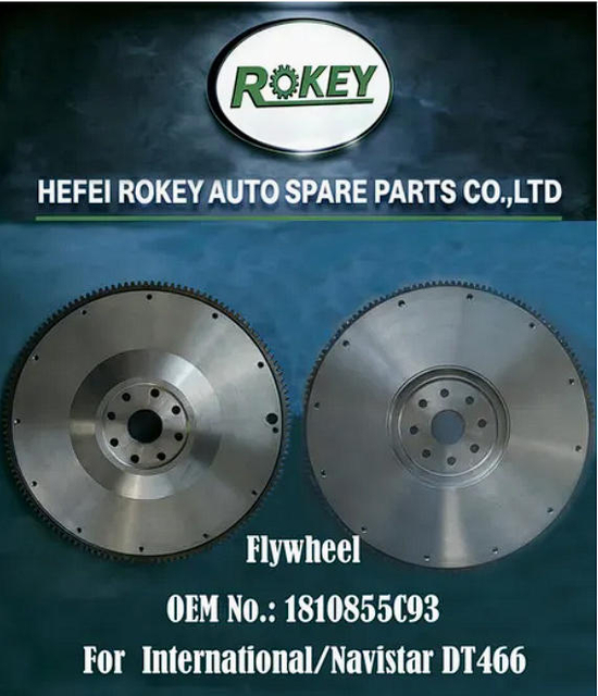Rokey 1810855c93 Factory Engine Parts Flywheel for Navistar