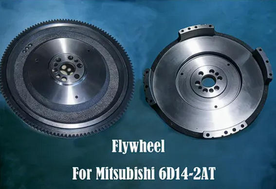 Rokey Factory Engine Parts Flywheel for Mitsubishi 6D14-2at