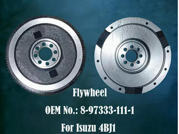  Rokey 8-94125761-0/8-97333-111-1 Factory Engine Parts Flywheel 52mm Bearing Hole for Isuzu 4bj1