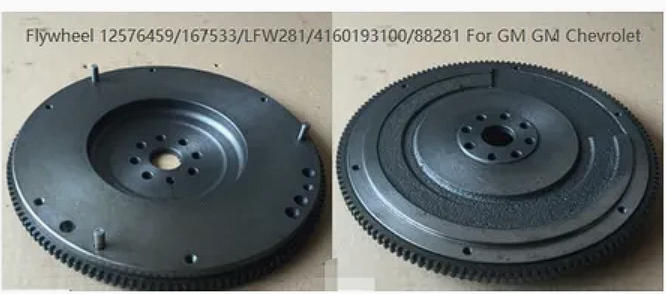 Rokey 12576459 12576459/167533/LFW281 /4160193100/88281 Factory Truck Engine Parts Flywheel for GM