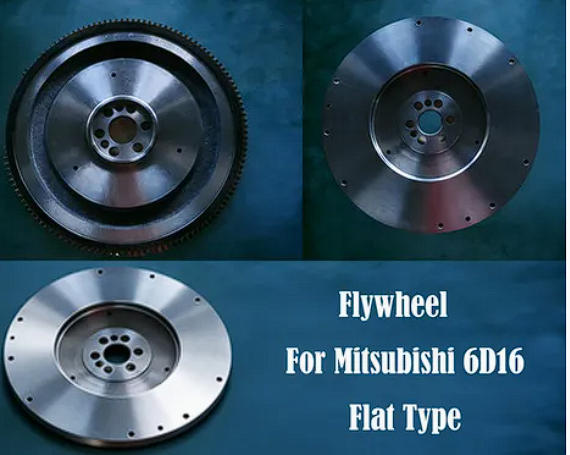 Rokey Factory Engine Parts Flywheel for Mitsubishi 6D16 Flat Type