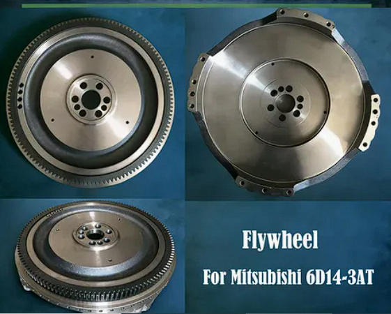 Rokey Factory Engine Parts Flywheel for Mitsubishi 6D14-3at