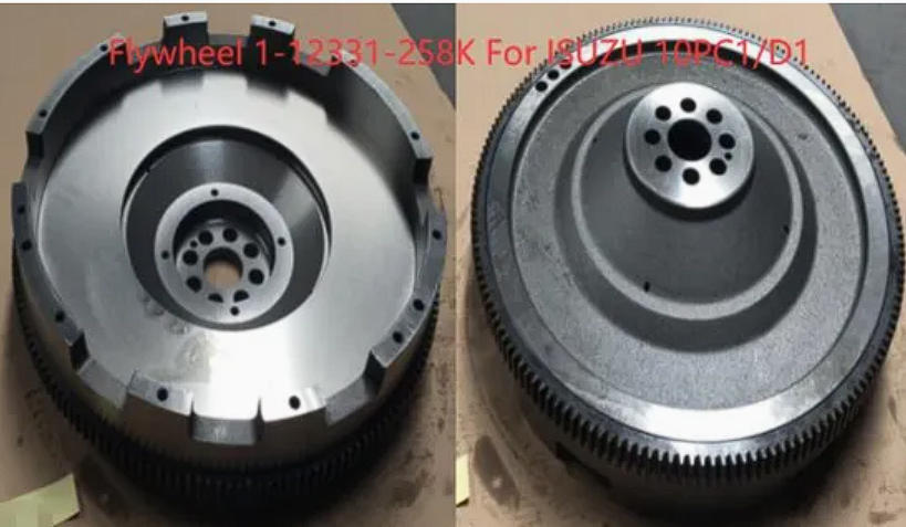 Rokey 1-12331-258K 1-12331-258K;1123310210; 1123310211; 1123310380; 1123310860; 1123310990; 1123310991; 1123310992; 1123310993; 1123310994; 1123311033; Factory Car Auto Engine Parts Flywheel for Isuzu