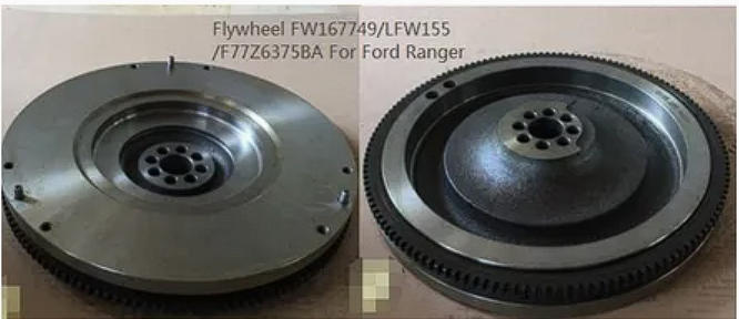 Rokey Fw167749/Lfw155/F77z6375ba Factory Truck Engine Parts Flywheel for Ford
