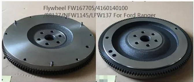 Rokey Fw167705/4160140100/88137/Nfw1145/Lfw137/3021600024/F57z-6375-a Factory Truck Engine Parts Flywheel for Ford