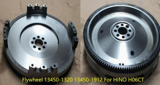  Rokey 13450-1320 13450-1320 13450-1912 13450E0371 13450E0370 134502840 S134502840 13450E0110 13450E0461 13450E0460 134501911 134501910 033-01-0027 Factory Car Auto Engine Parts Flywheel for Hino