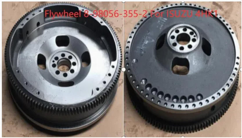  Rokey 8-98056-355-2 8-98056-355-2;8973761330; 8980243800; 8980563550; 8980563551; 154-14-0047 Factory Car Auto Engine Parts Flywheel for Isuzu