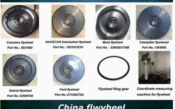  American Truck Flywheels for Cummins, Mack, Cat, Ford, Navistar, Detroit1809144c91, 530GB3145m, 1265875