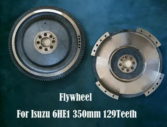Rokey 8943938491 Factory Engine Parts Flywheel 350mm 129teeth for Isuzu 6he1