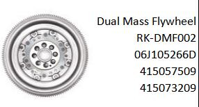 Dual Mass Flywheel 06J105266D 415057509 415073209