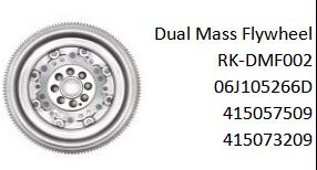 Dual Mass Flywheel 06J105266D 415057509 415073209