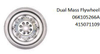 Dual Mass Flywheel 06K105266A 415071109