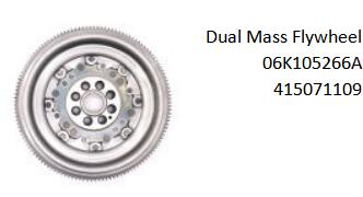 Dual Mass Flywheel 06K105266A 415071109