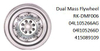 Dual Mass Flywheel 04L105266AG 04l105266D 415089109