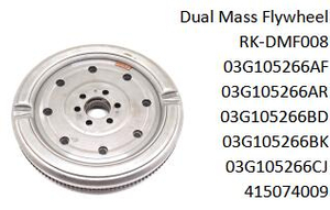 Dual Mass Flywheel 03G105266AF 03G105266AR 03G105266BD 03G105266BK 03G105266CJ 415074009