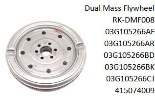 Dual Mass Flywheel 03G105266AF 03G105266AR 03G105266BD 03G105266BK 03G105266CJ 415074009