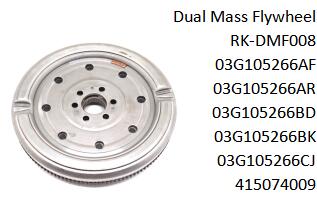 Dual Mass Flywheel 03G105266AF 03G105266AR 03G105266BD 03G105266BK 03G105266CJ 415074009
